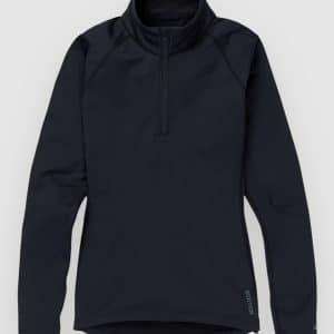 Burton Heavyweight X 1/4 Zip Funktionsshirt LS true black