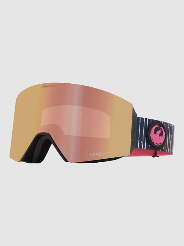 Dragon DR RVX  Mag OTG Iguchi24 +Bonus Lens Goggle llrosegoldion+llmidnight