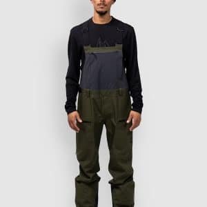 Jones Snowboards Shralpinist Strch Rec Bib Pants night green