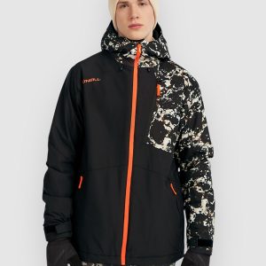 O'Neill Fwc'Cruz Block Jacke black / beige quarry