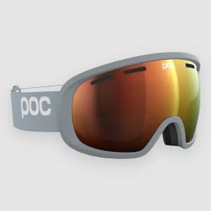 POC Fovea Granite Grey Goggle partly sunny orange
