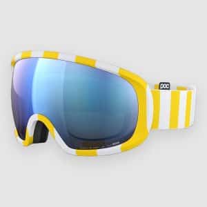 POC Fovea Jaune/Blanc Goggle partly sunny blue
