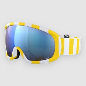 POC Fovea Mid Jaune/Blanc Goggle partly sunny blue