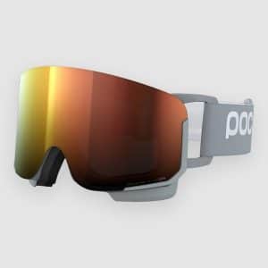 POC Nexal Granite Grey Goggle partly sunny orange