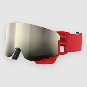 POC Nexal Mid Rouge/Blanc Goggle partly sunny ivory