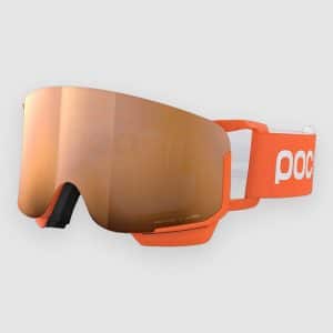 POC Pocito Nexal Fluorescent Orange Kids Goggle partly sunny light orange