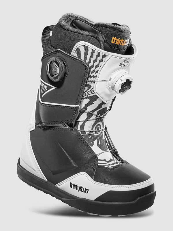 ThirtyTwo Lashed Double Boa Melancon 2024 Snowboard-Boots black / white