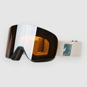 1080 Face Shot Matte Black Stone (+Bonus Lens) Goggle orange lens silver mirror