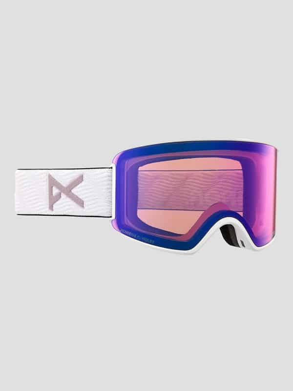 Anon Wm3 MFI W/Spr White +Bonus Lens Goggle prcv vrbl vlt