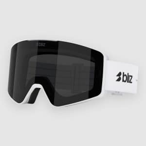BLIZ Active Eyewear G001 Matte White Goggle smoke