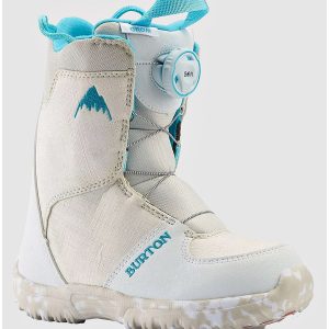 Burton Grom BOA 2024 Kids Snowboard-Boots white