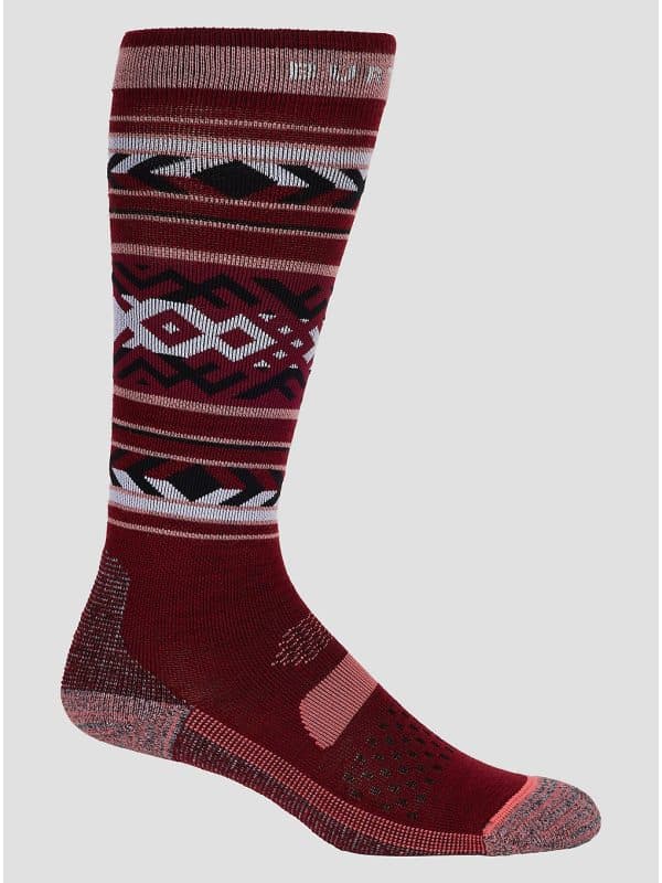 Burton Prfrmnc Lw 2Pk Funktionssocken deep red
