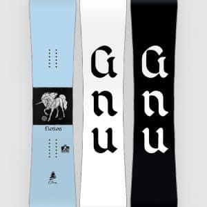 Gnu Fiction 2026 Snowboard no color