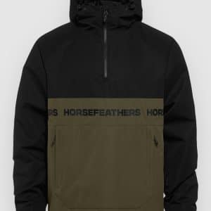 Horsefeathers Gordie Anorak black / olive night