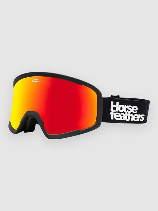 Horsefeathers Huck Black black mirror red
