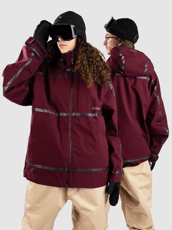 Howl Taped Jacke burgandy
