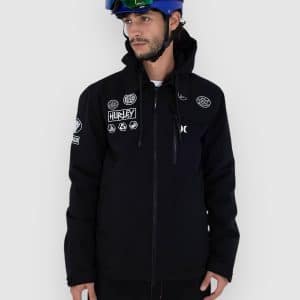 Hurley Patch Snow Jacke black