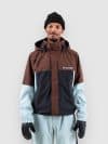 Jones Snowboards Mtn Surf Tweaker Rec Jacke coffee brown