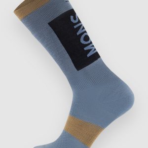Mons Royale Merino Snow Funktionssocken goblin blue
