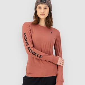 Mons Royale Yotei Merino Classic Funktionsshirt canyon rose
