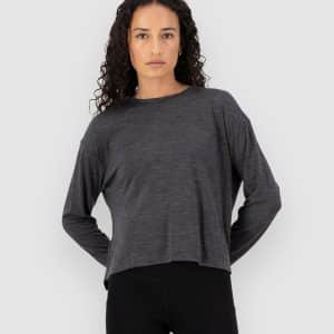 Mons Royale Zephyr Merino Tencel Boxy Funktionsshirt smoke