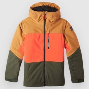 O'Neill Carbonite Kids Jacke rich caramel colour block