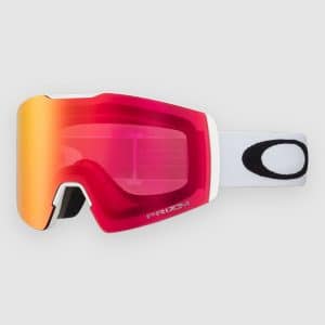 Oakley Fall Line XM White Goggle prizm snow torch iridium