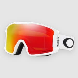 Oakley Line Miner XM Matte White Goggle prizm snow torch iridium