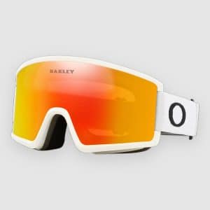 Oakley Target Line L Matte White Goggle fire iridium