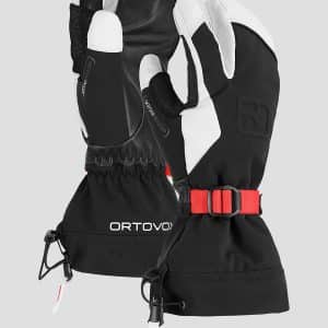Ortovox Merino Freeride 3 Finger Fäustlinge black raven1