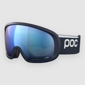 POC Fovea Mid Apatite Navy Goggle partly sunny blue