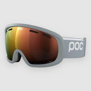 POC Fovea Mid Granite Grey Goggle partly sunny orange