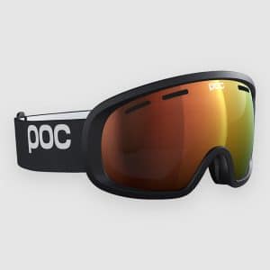POC Fovea Mid Uranium Black Goggle Partly Sunny Orange