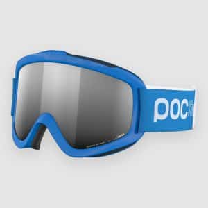 POC Pocito Iris Fluorescent Blue Goggle partly sunny silver