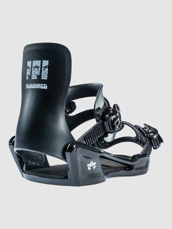 Rome Minishred Kids Snowboard-Bindung black