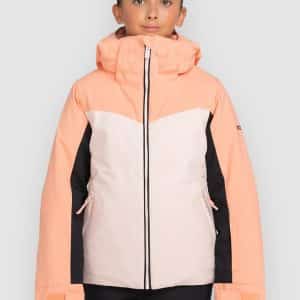 Roxy Free Jet Block Kids Jacke peach pink
