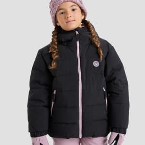 Roxy Snowyhill Puffy Kids Jacke true black