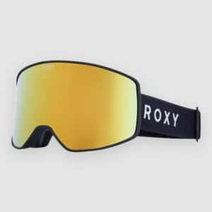 Roxy Storm Black Goggle clux ml pink gold s3