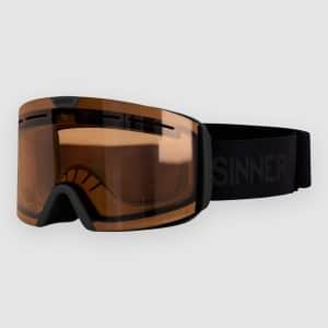 Sinner Arc Trans+ Matte Black Goggle dbl trns+ flsh mrror org