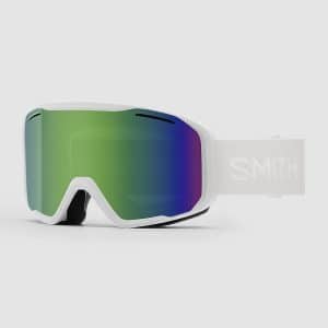 Smith Blazer White Goggle green solx mirror antifog