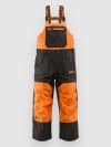 ThirtyTwo Basement Bib Pants black / orange