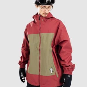 Volcom Arthur 3L Jacke burnt red