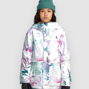 Volcom Sass'N'Frass Ins Kids Jacke white