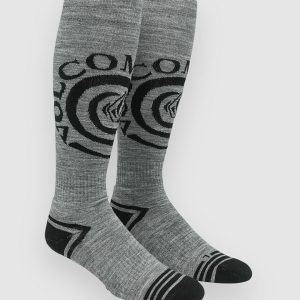 Volcom Spiral Over-The-Calf Socken heather grey