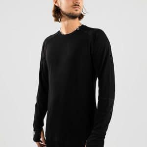 Woolf Merino Svarthetta Performance Funktionsshirt black