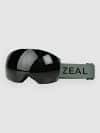 Zeal Optics Cloudfall XL Spruce Goggle dark grey w / skyblue mirro