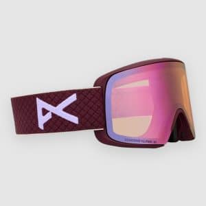 Anon M6S Deep Cherry Goggle prcv cldy pink