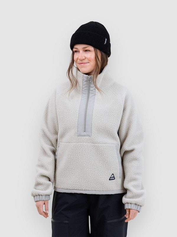 Jones Snowboards Campfire Rec Fleecejacke smoke gray