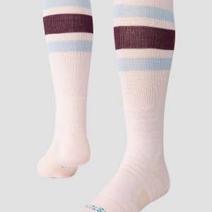 Stance Boyd Mid Wool Snow Funktionssocken pinkfade