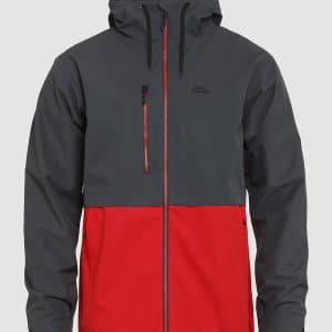 Horsefeathers Closter II Jacke phantom / lava red